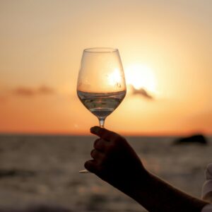 Wasser und Wein